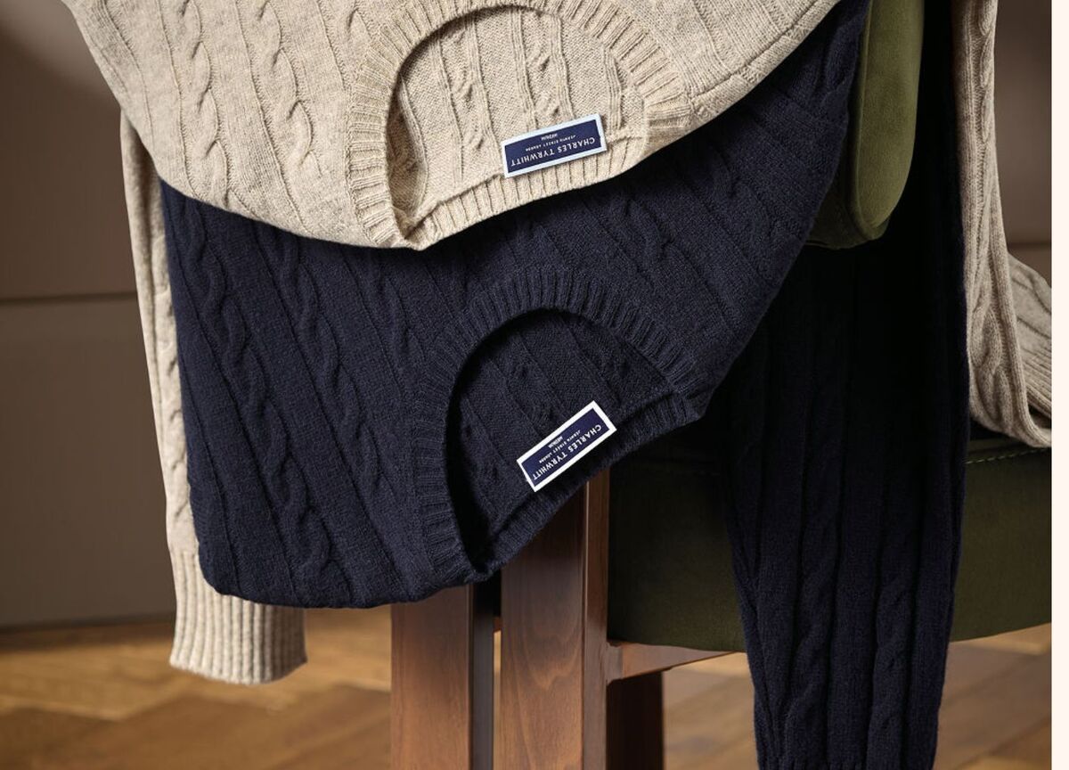 Chunky 3 gauge cable knit sweaters